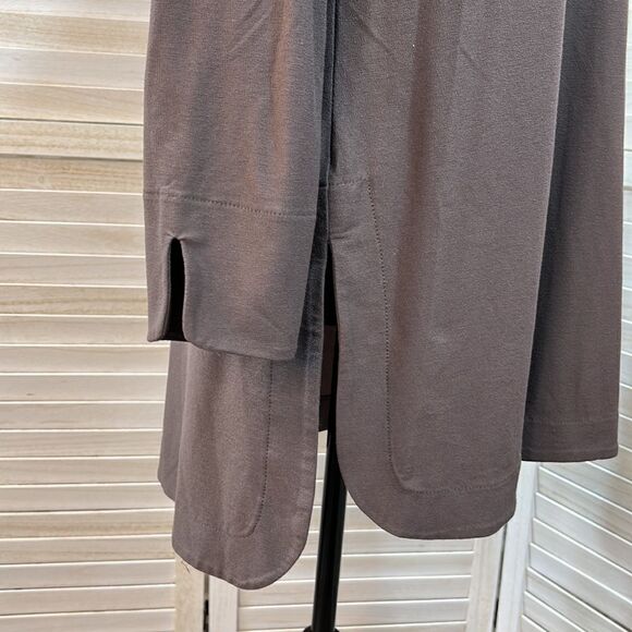 Eileen Fisher Split Hem Tunic Top XS - Picture 3 of 7